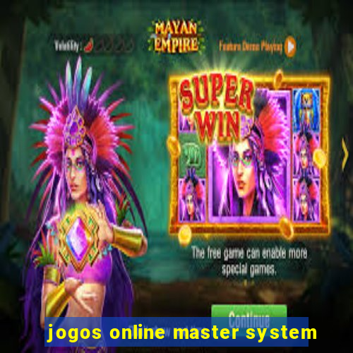 jogos online master system